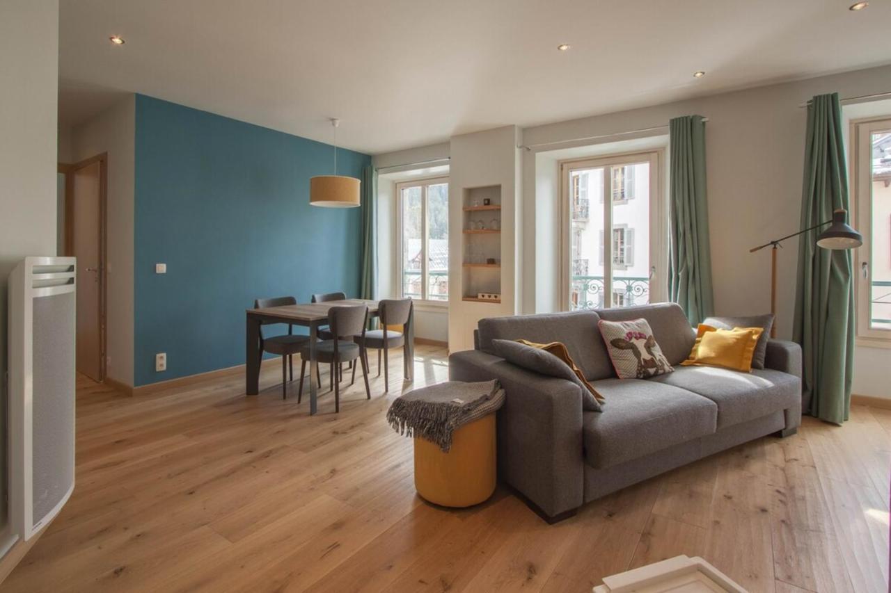 Les Aiguilles- Town Centre Luxury 2 Bedroom Apartment Шамоні Екстер'єр фото