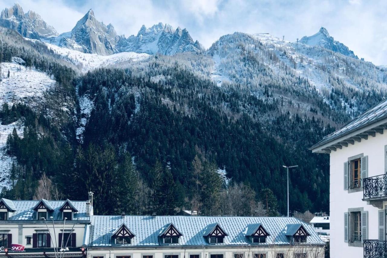 Les Aiguilles- Town Centre Luxury 2 Bedroom Apartment Шамоні Екстер'єр фото